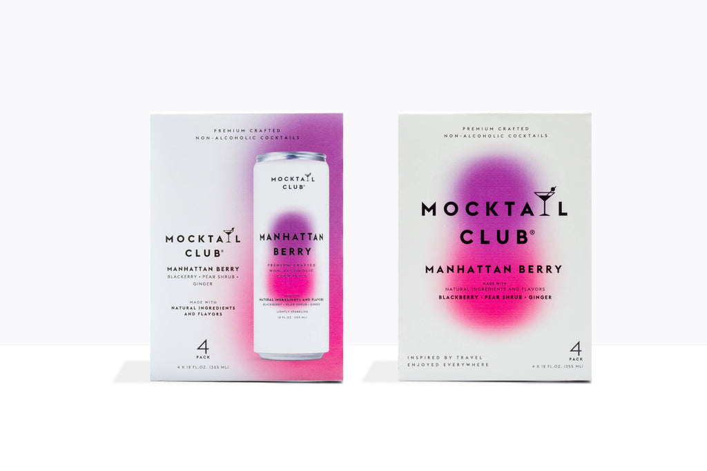 Mocktail Club | Manhattan Berry - 4 pack