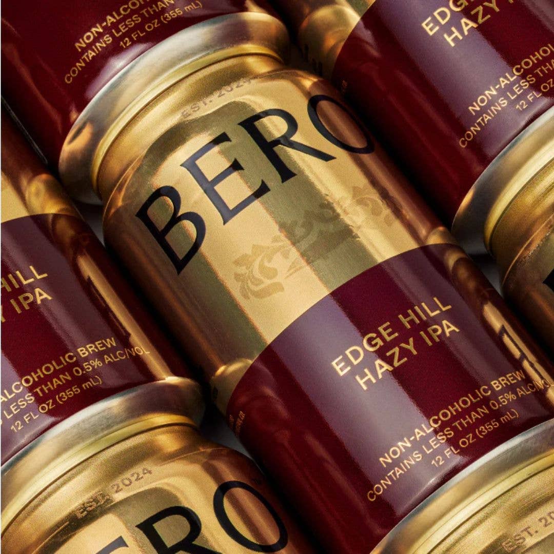 BERO Edge Hill Hazy IPA - Premium Non Alcoholic Beer