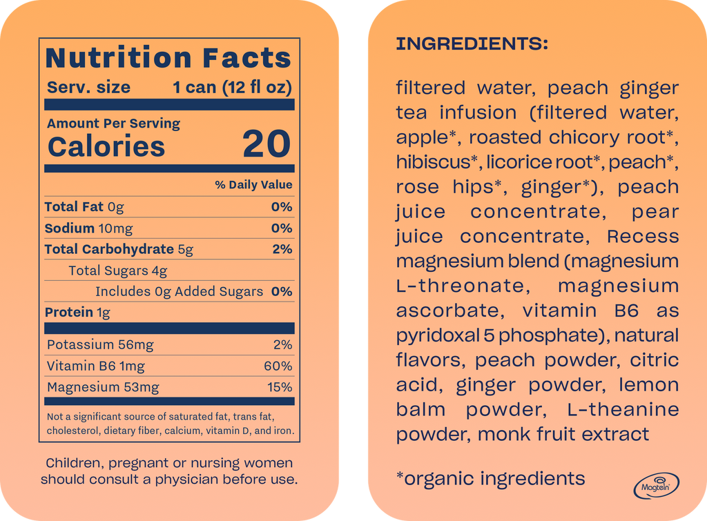 Recess Mood | Peach Ginger