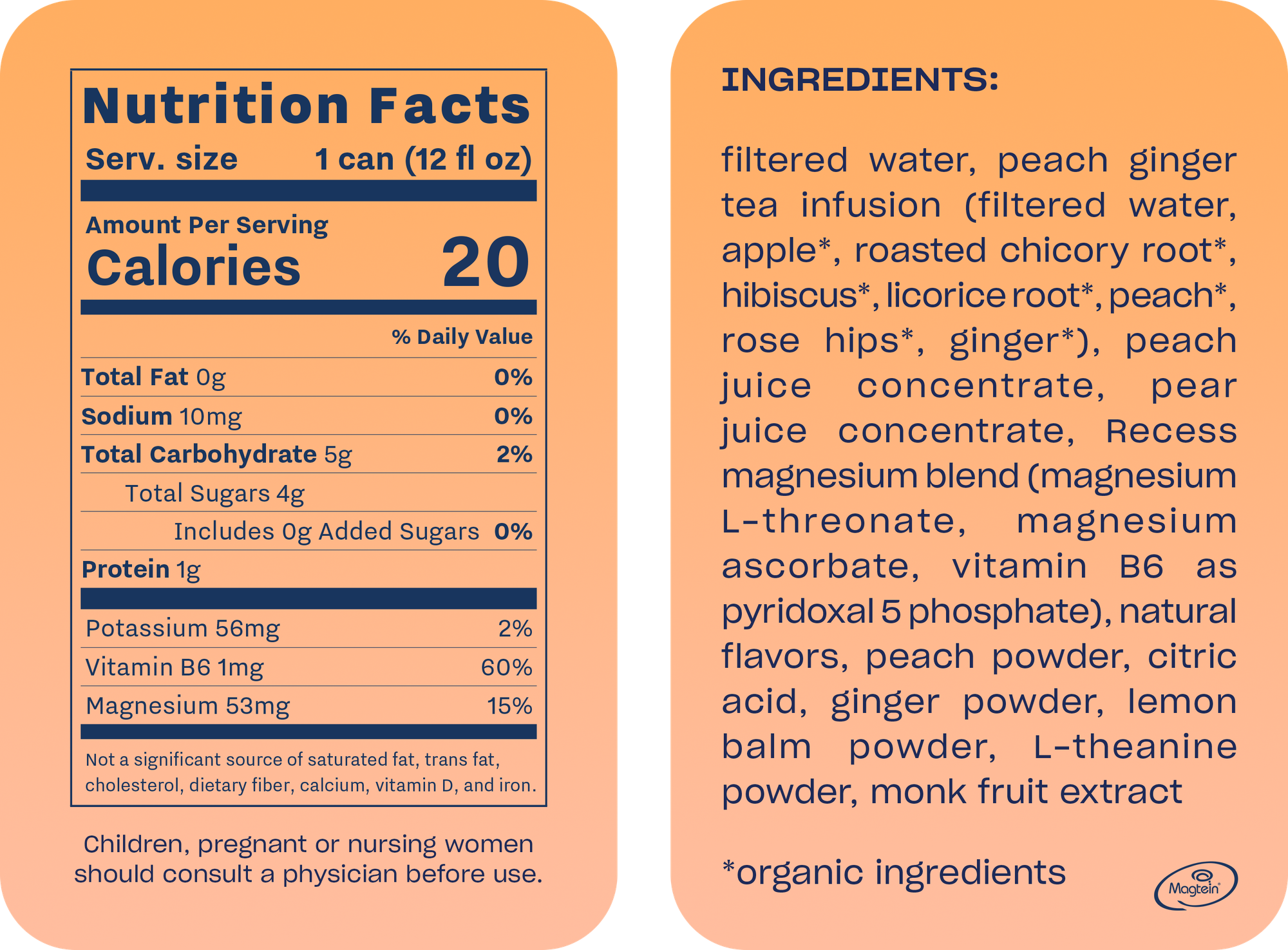 Recess Mood | Peach Ginger