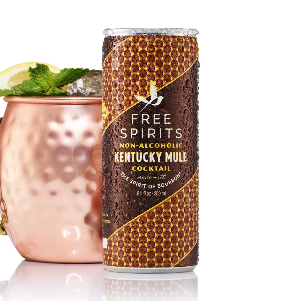 Free Spirits Kentucky Mule (4-Pack) | Non-Alcoholic Cocktail