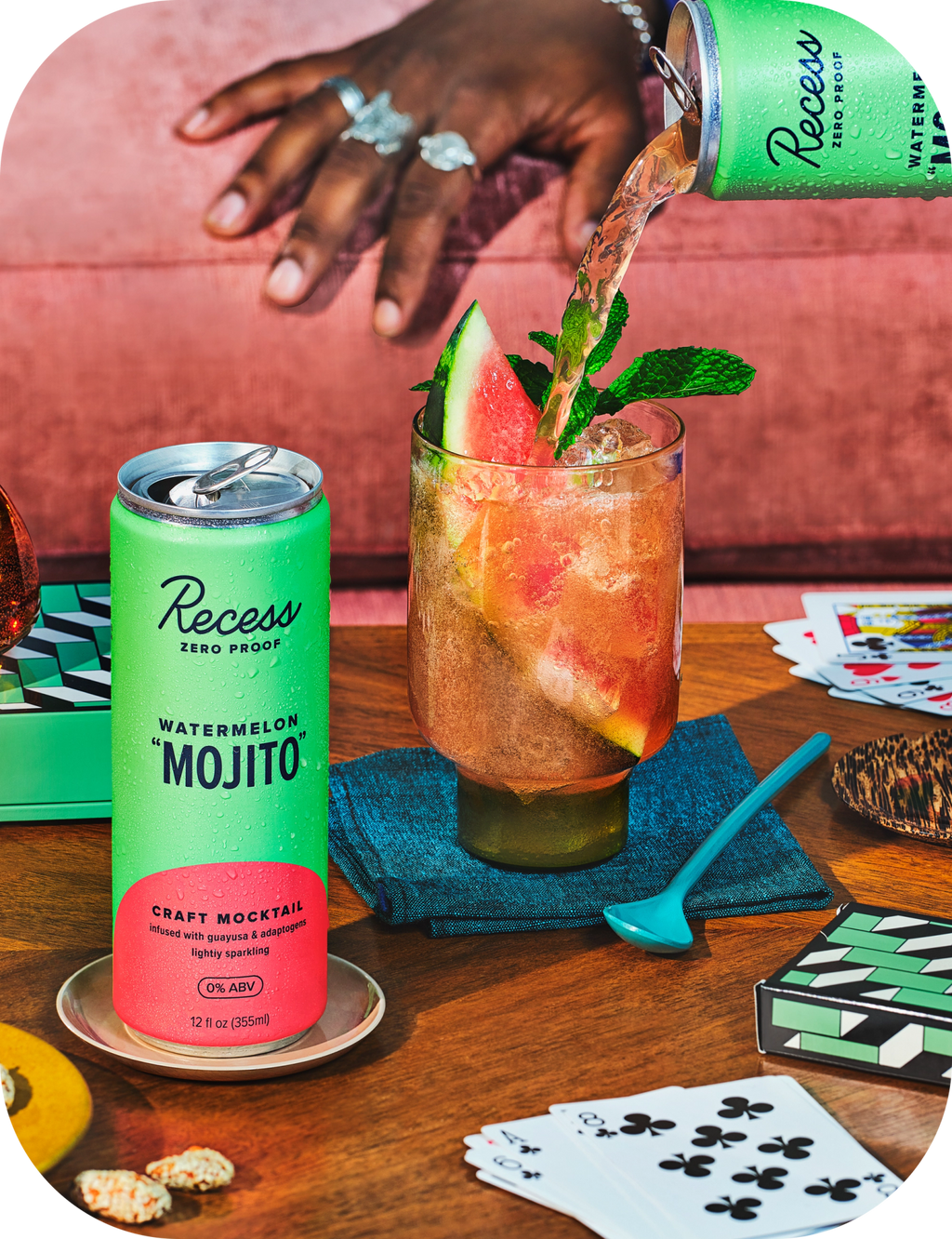 Recess Mocktail | Watermelon "Mojito"