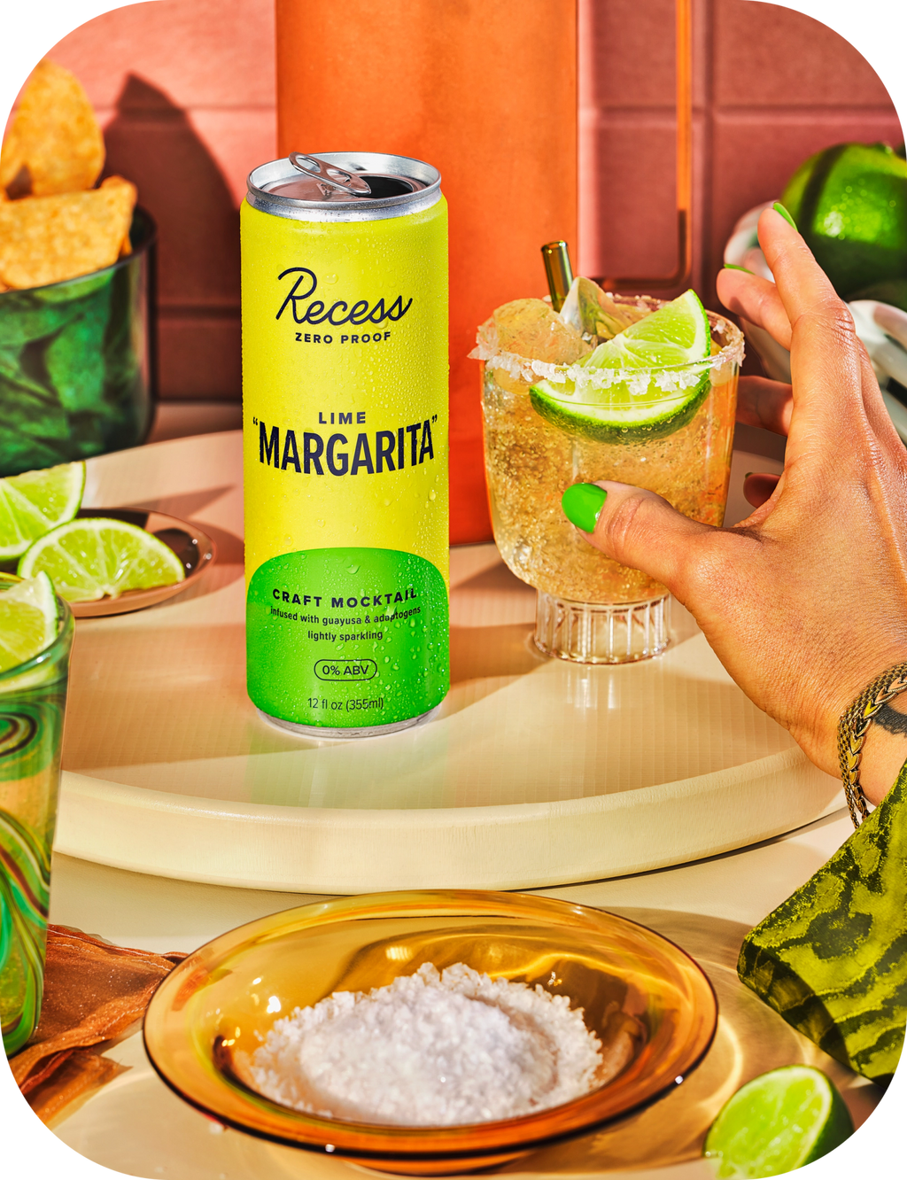 Recess Mocktail | Lime "Margarita"