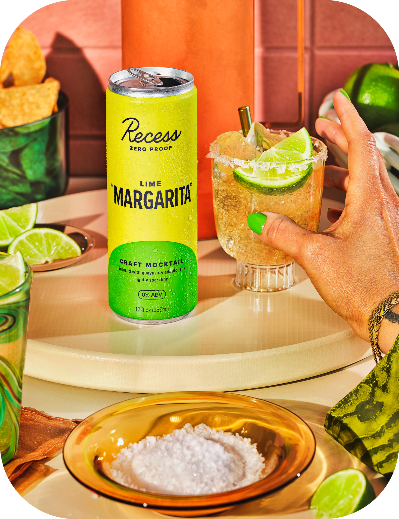 Recess Mocktail | Lime "Margarita"