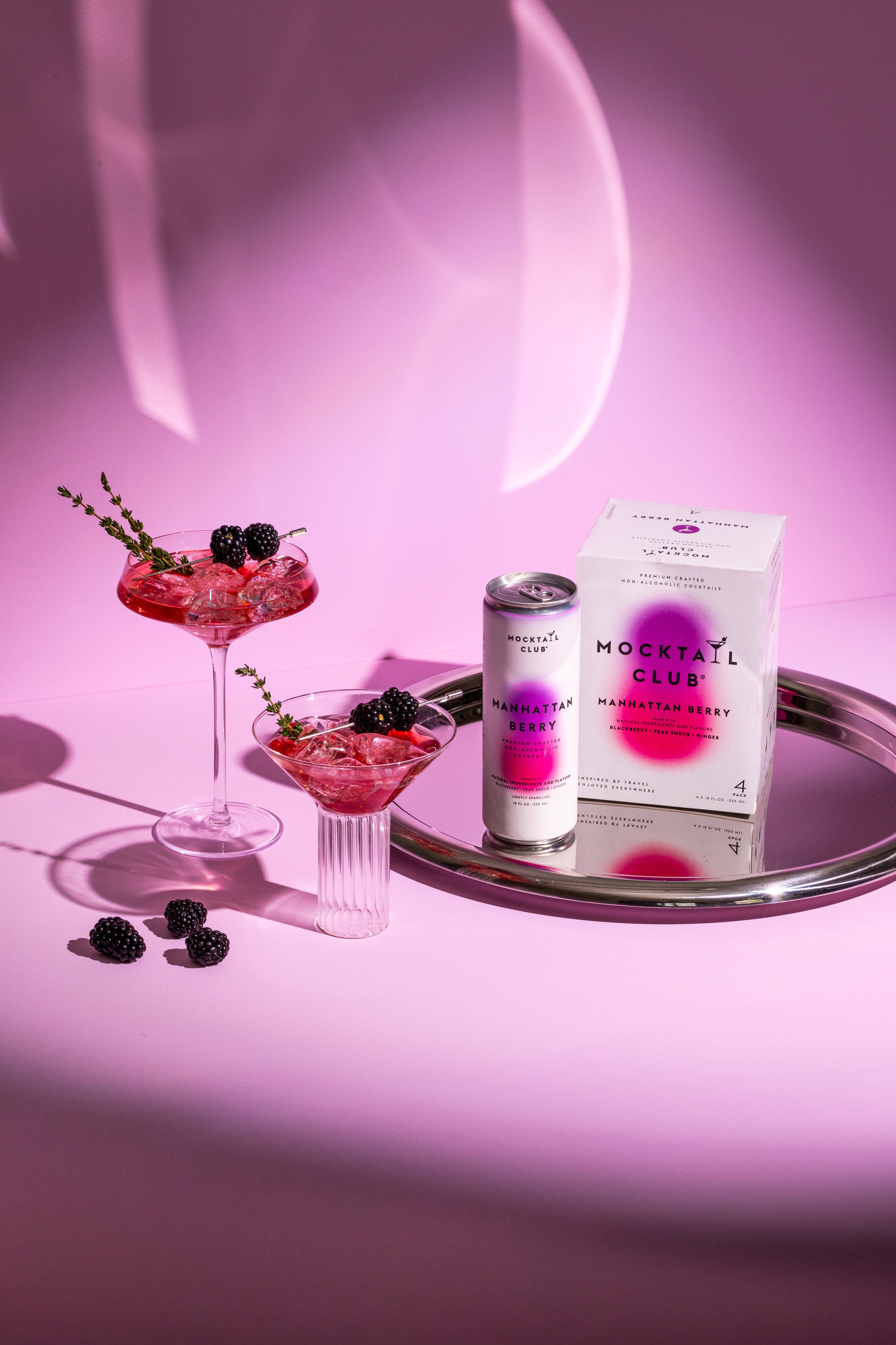 Mocktail Club | Manhattan Berry - 4 pack