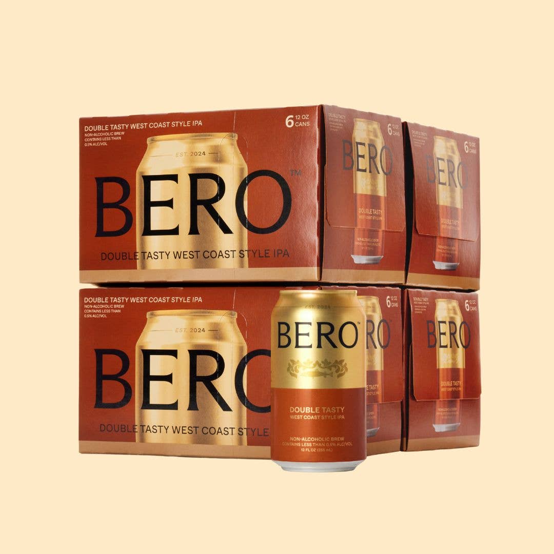 BERO Double Tasty West Coast Style IPA - Non Alcoholic Beer