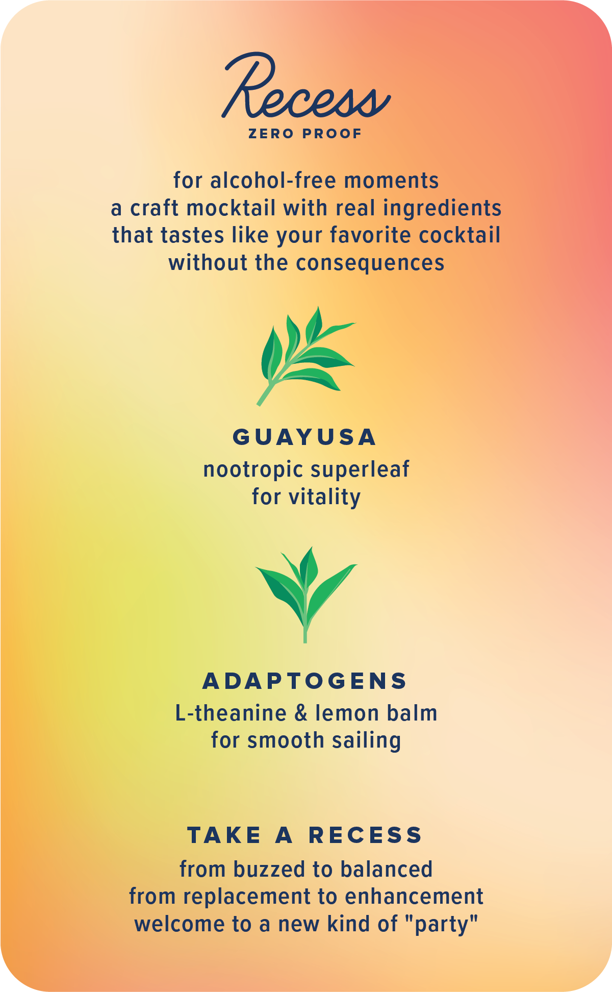 Recess Mocktail | Grapefruit "Paloma"