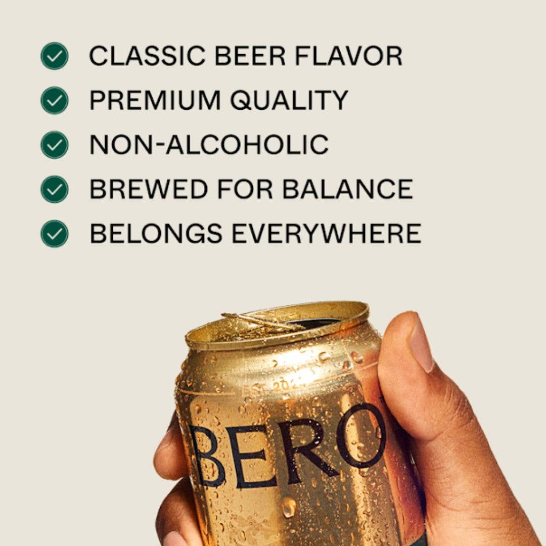 BERO Double Tasty West Coast Style IPA - Non Alcoholic Beer