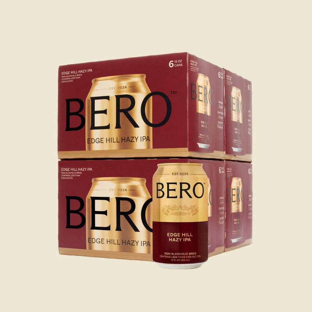 BERO Edge Hill Hazy IPA - Premium Non Alcoholic Beer