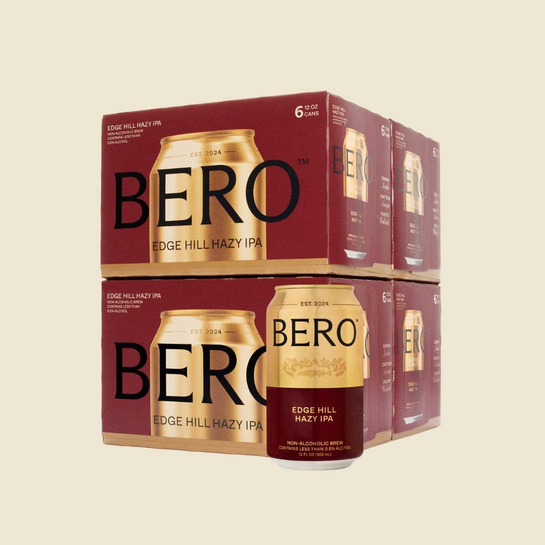 BERO Edge Hill Hazy IPA - Premium Non Alcoholic Beer