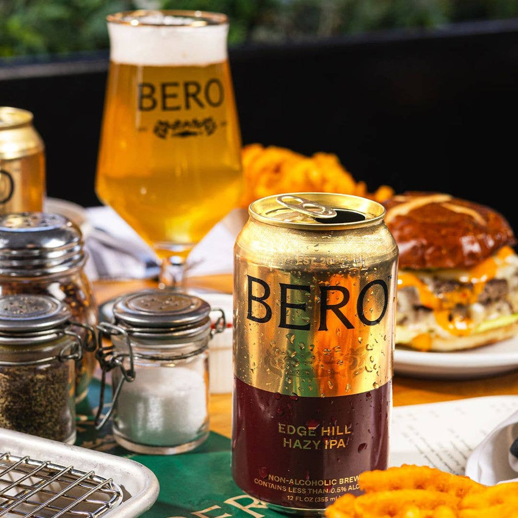 BERO Edge Hill Hazy IPA - Premium Non Alcoholic Beer